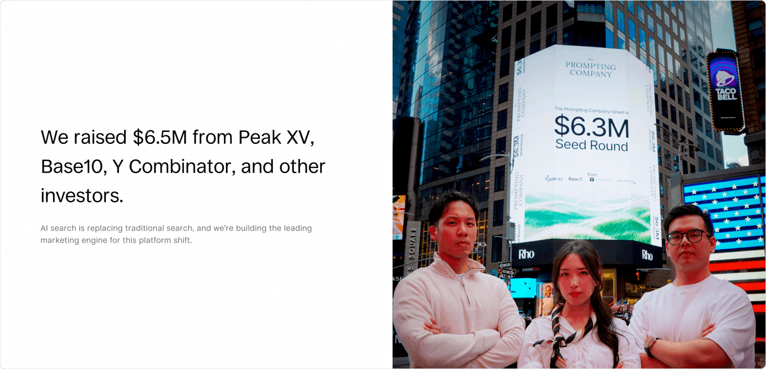 The investors backing the seed round